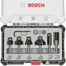 Bosch Набор пазовых фрез 8мм 6шт. 2607017466